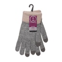 Ladies Brushed Gloves Touch Screen (Pack of 12)