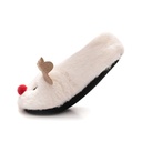 Ladies Faux Fur Slipper Socks with 3D Sleep Mask (Pack of 6)