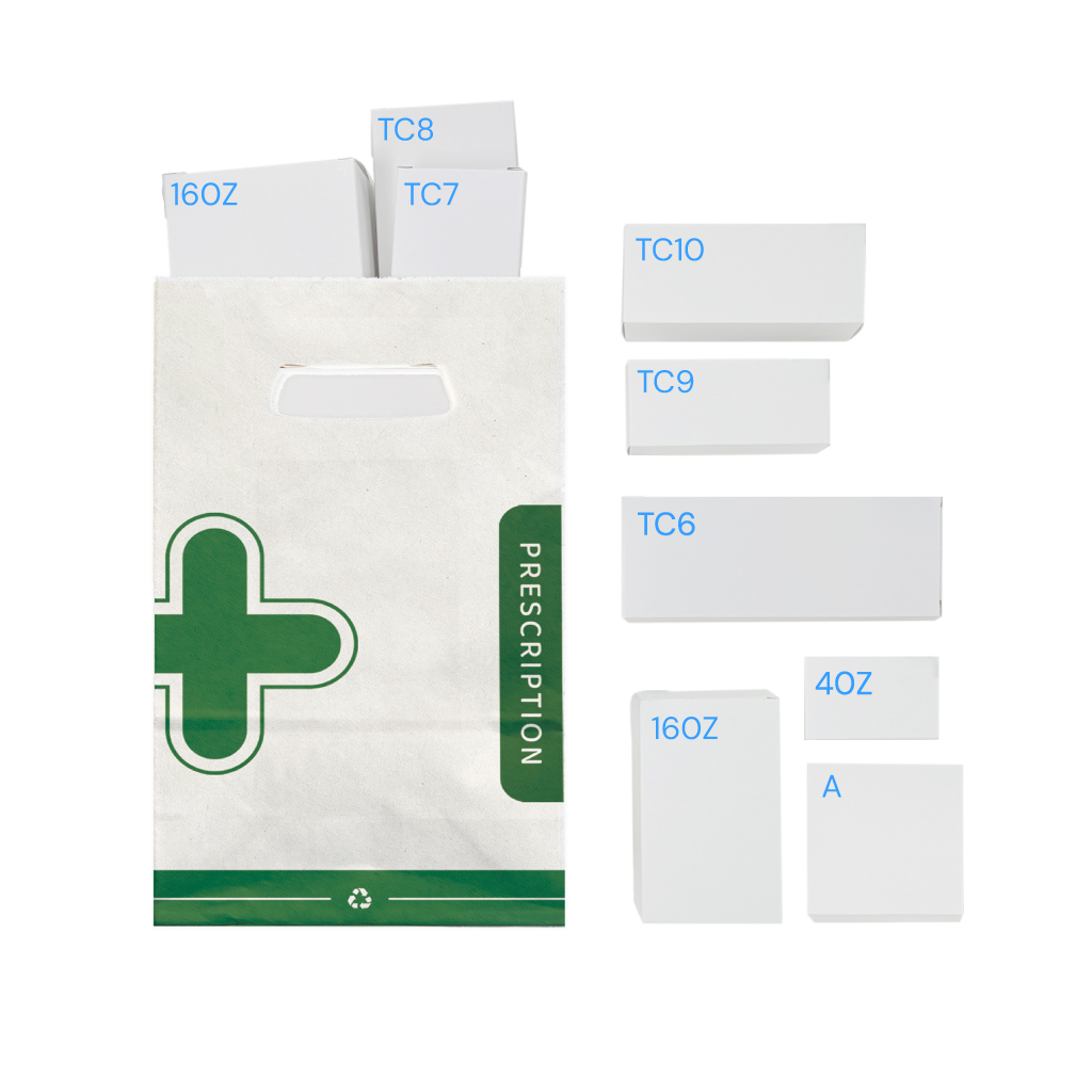 Prescription carrier bags