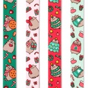 Christmas Pusheen the Cat Nail Files (Pack of 48)