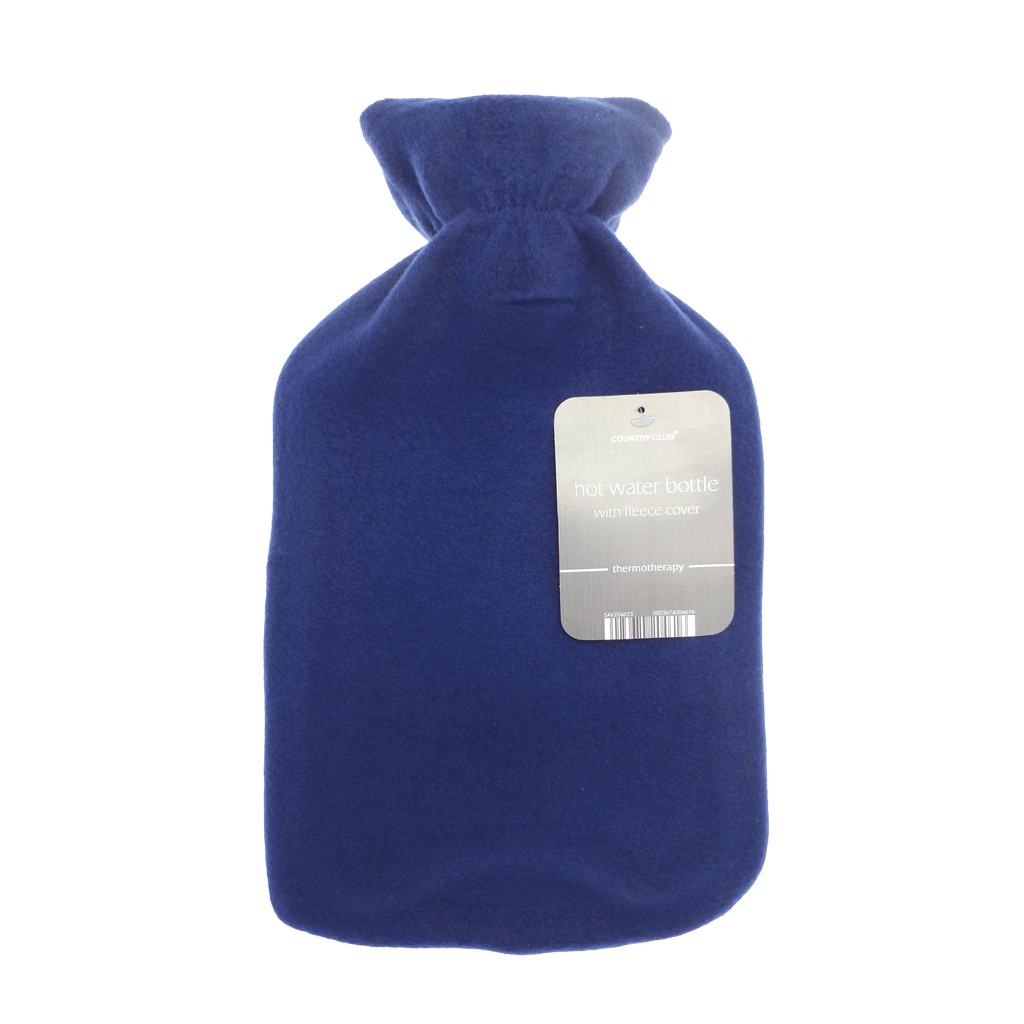 Everyday Plain Fleece Hot Water Bottle