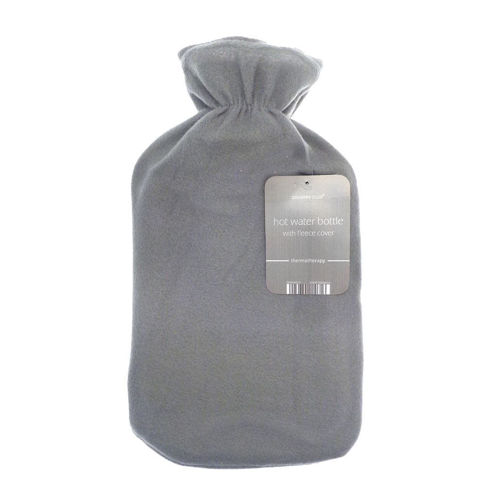 Everyday Plain Fleece Hot Water Bottle