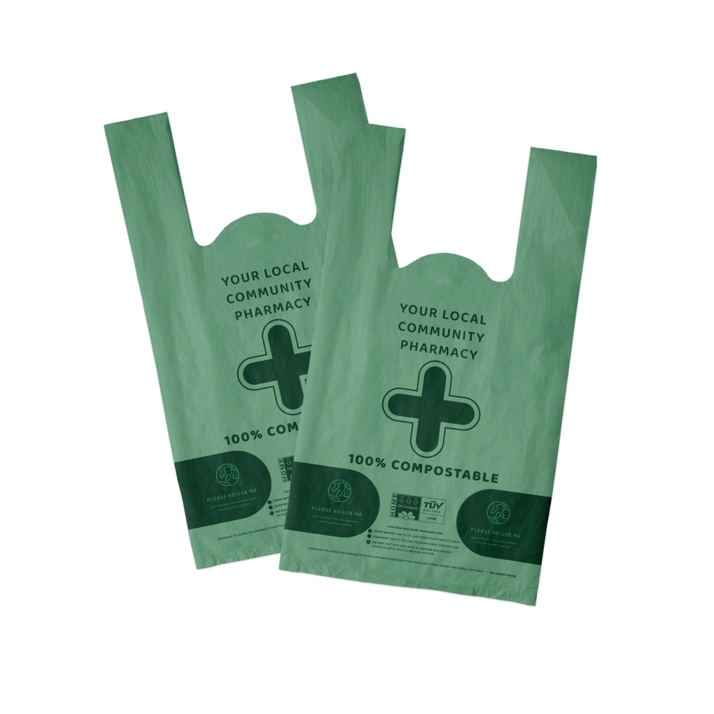 Compostable Carrier Bags - Large