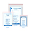 Polygrip Self Seal Fridge Bags 205x280mm+75mm