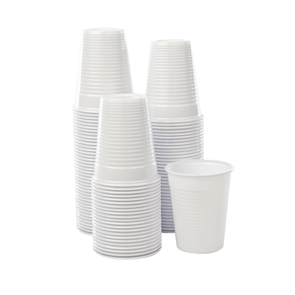 7oz (200ml) Plastic Cups Sleeve 