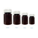 75ml Precapped PET Round Tablet Bottles