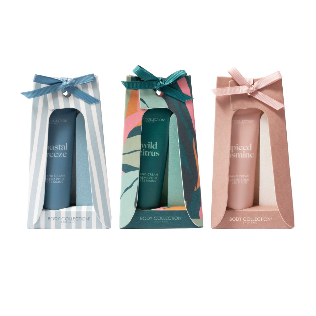 BODY COLLECTION Hand Cream & Nail File (Pack of 18)