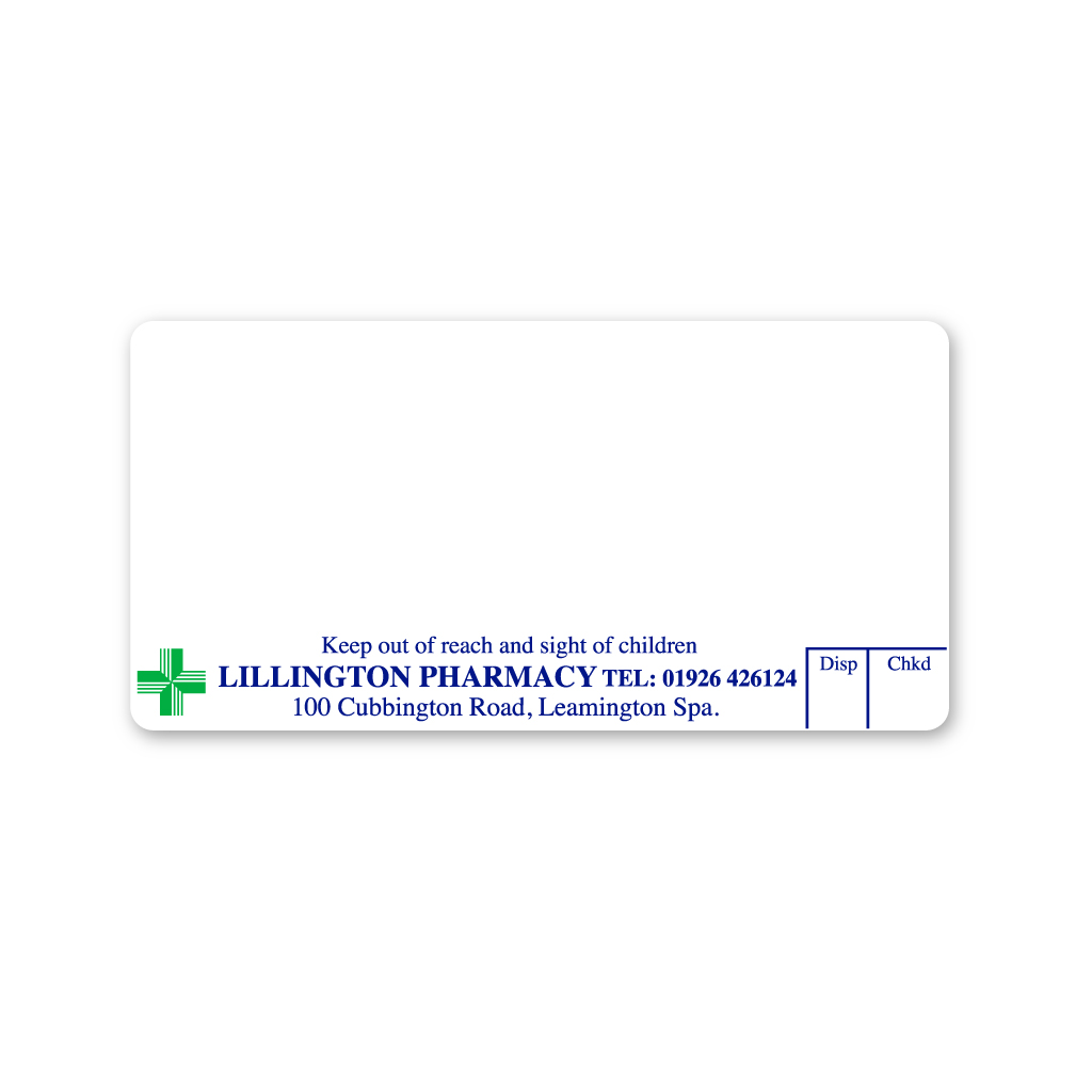 Lillington Pharmacy Labels