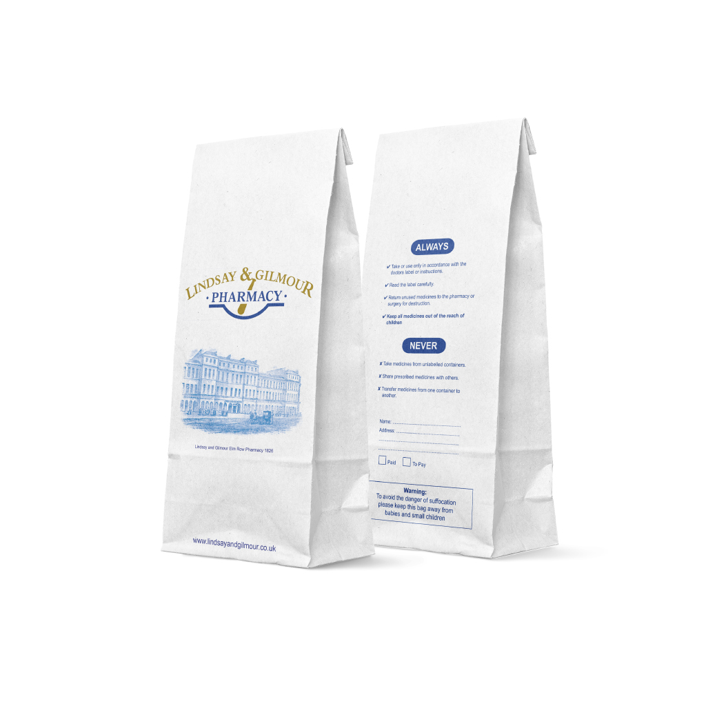 P4 Lindsay & Gilmour Prescription Bags