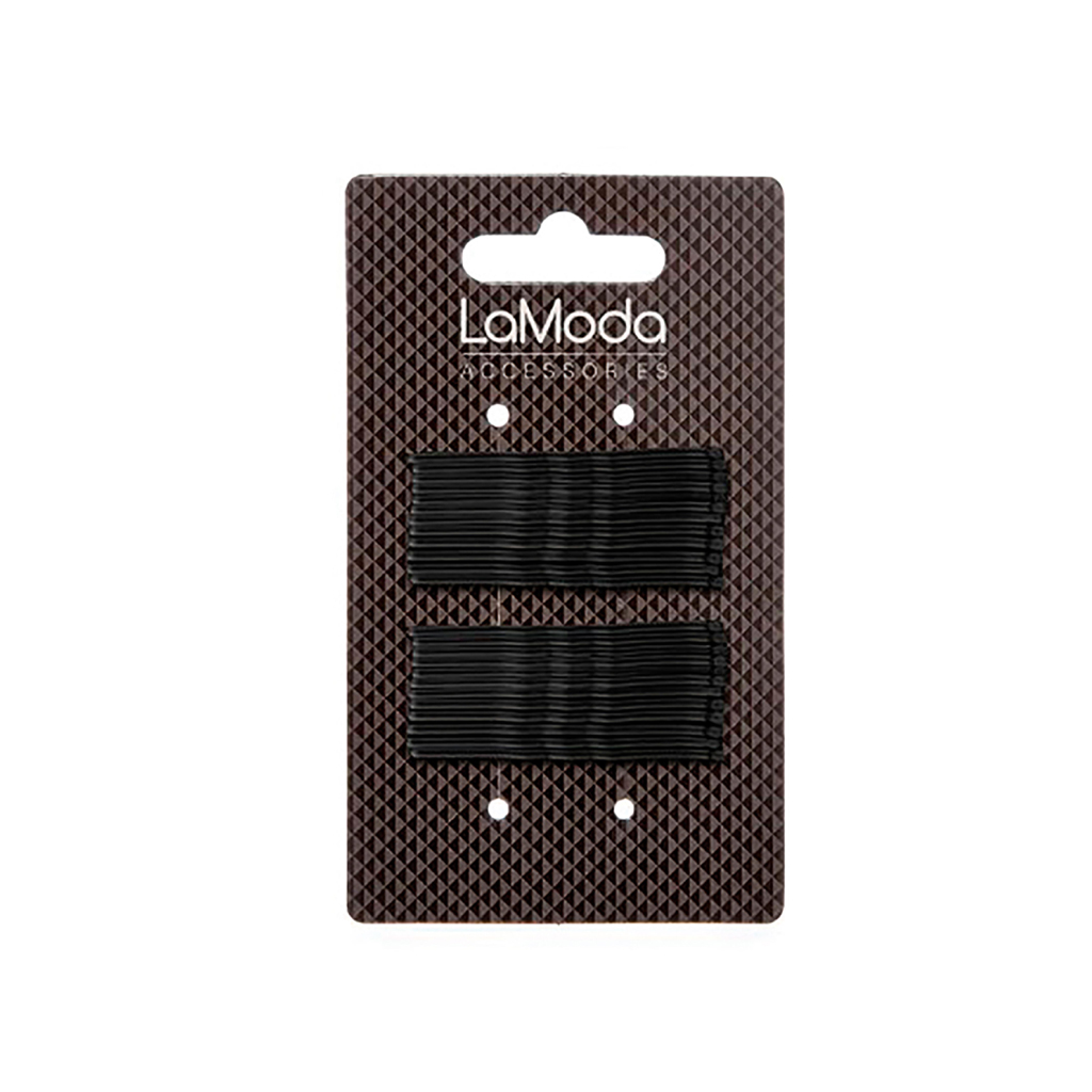 [LM5300BL] LaModa Hairgrips Medium Black