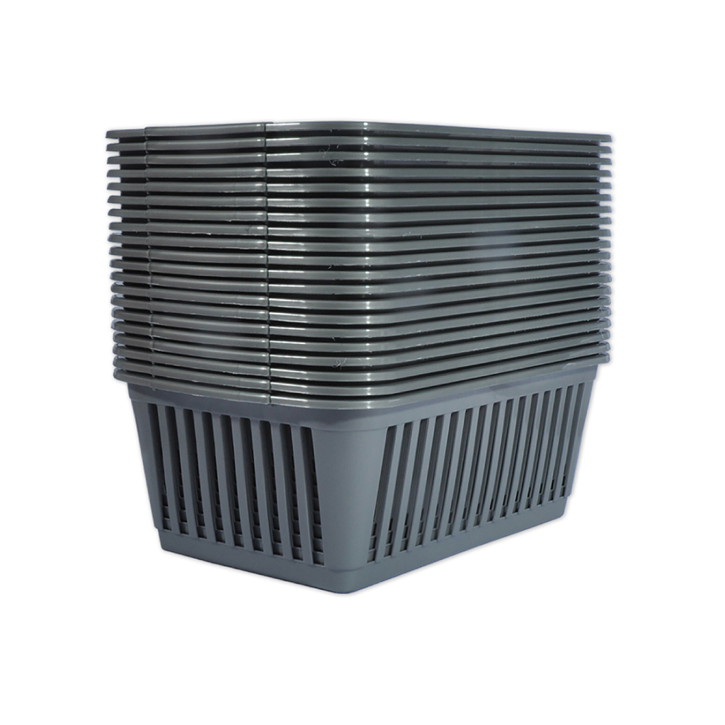 [S03M091] Medium Baskets Grey