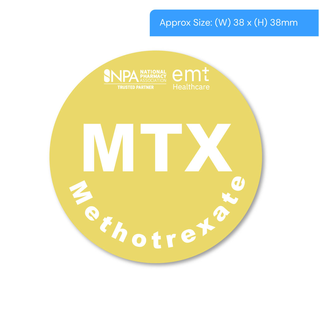 [STI1000MTX] Mexthotrexate Alert Labels