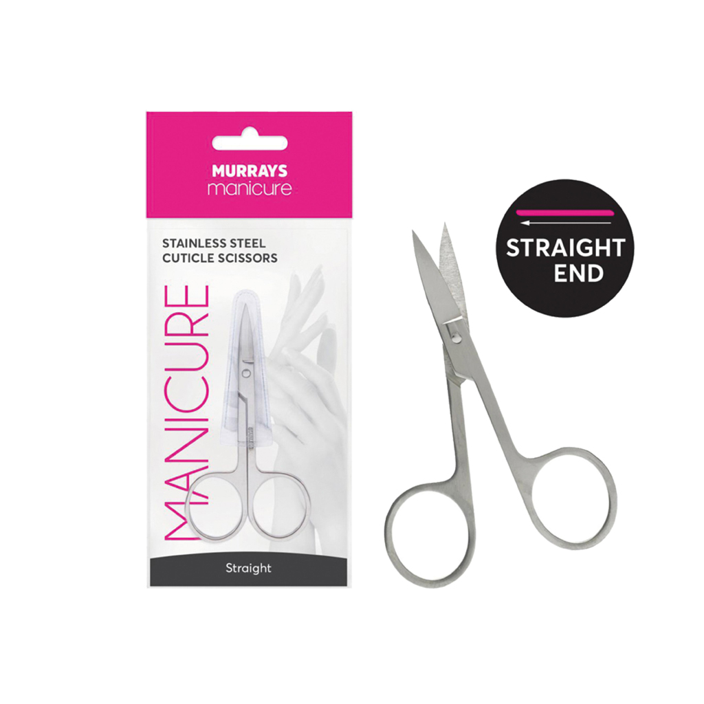[MM2523] Murrays Manicure Stainless Steel Cuticle Scissors Straight