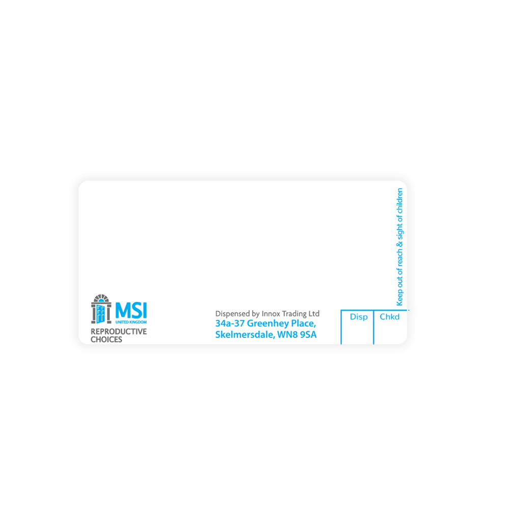 MSI Pharmacy Labels 