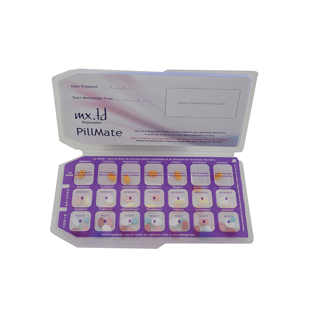 [20034] MX Penta Disposable Pillmate