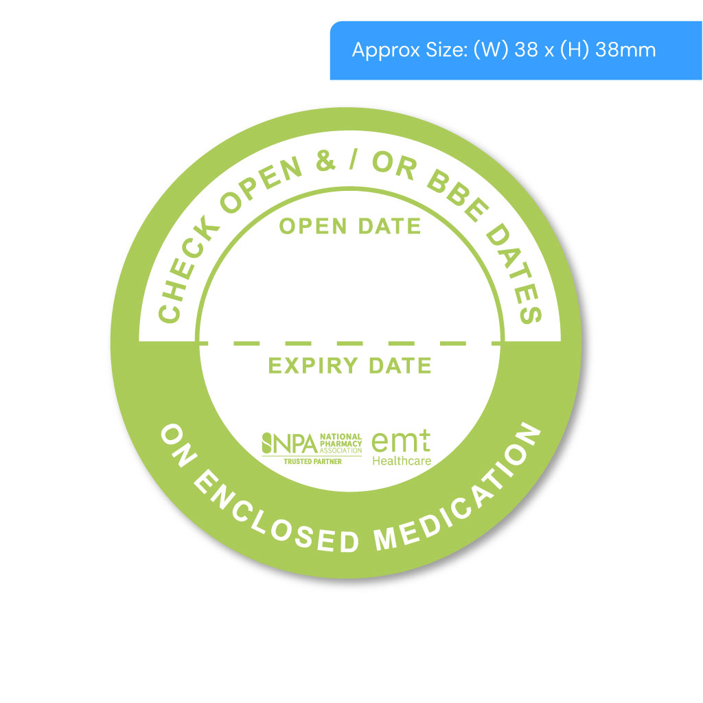 [STI1000O1] Open Date Alert Labels