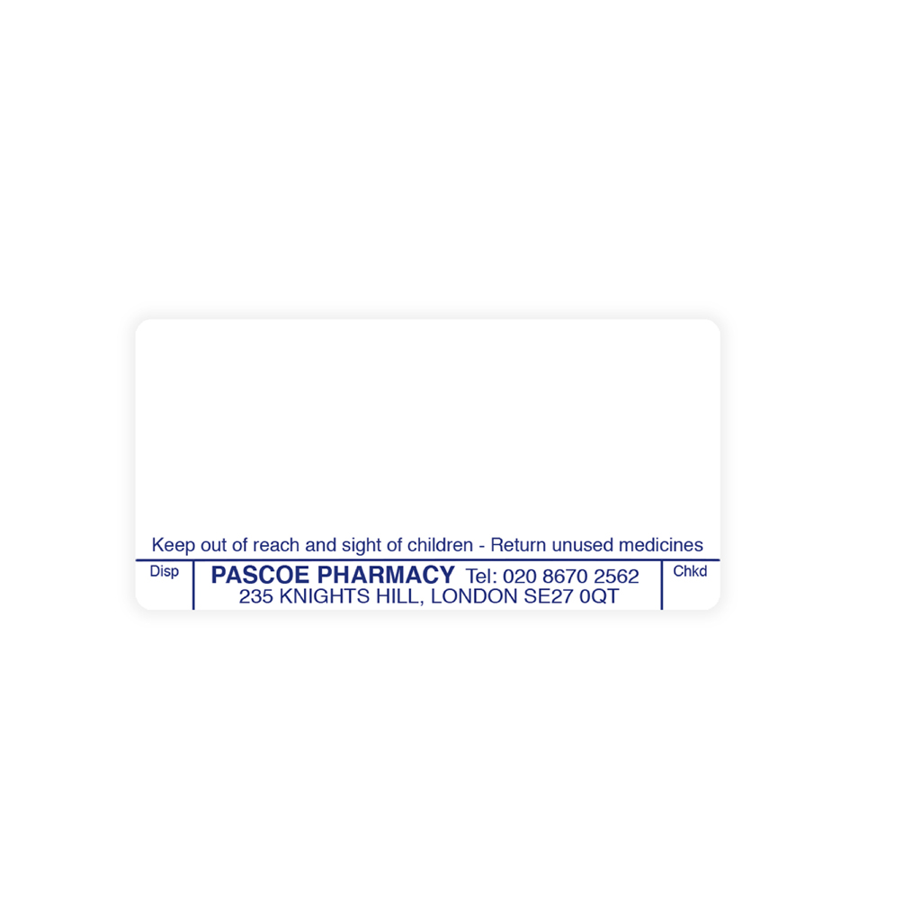 Pascoe Pharmacy Labels PAS003