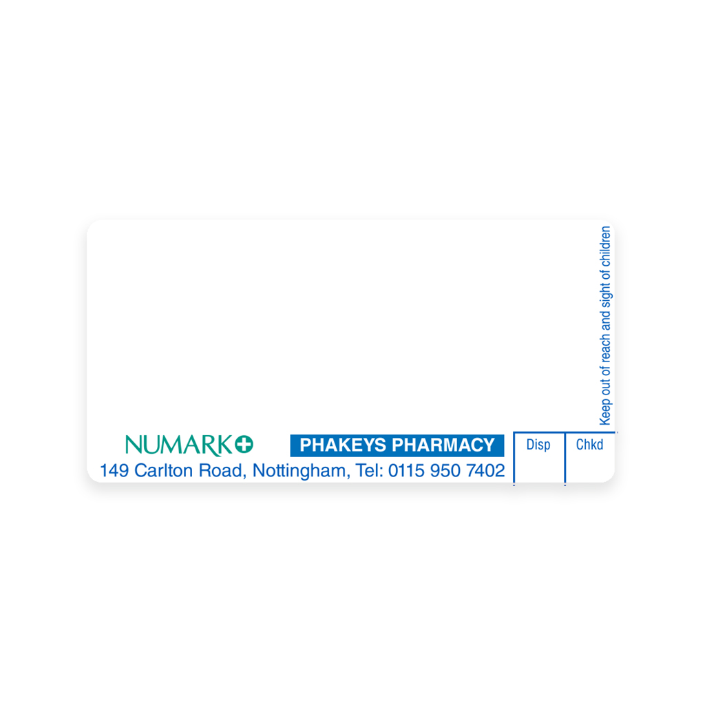 Phakeys Pharmacy Dispensing Labels