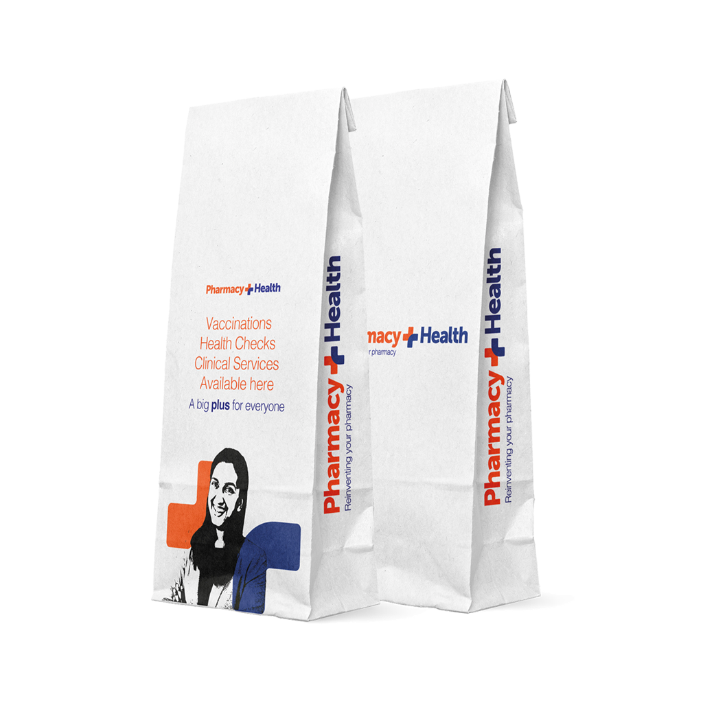 P3 Pharmacy Health Prescription Bags