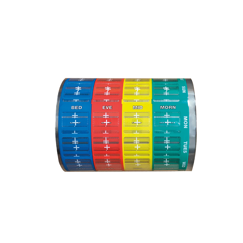 [SEAL02] PillBook MDS 28 Cavity Tray Seals