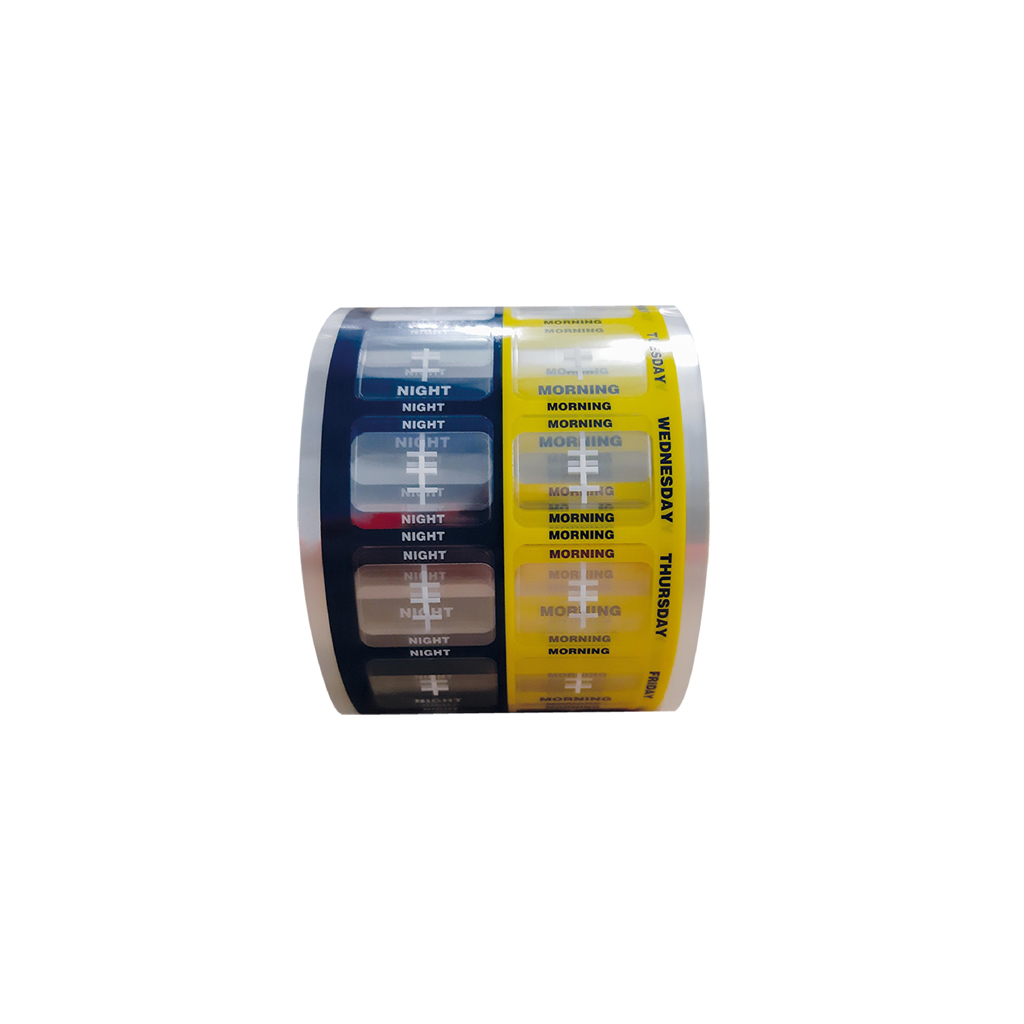 [SEAL03] PillBook Twice Daily 14 Cavity Tray Seal