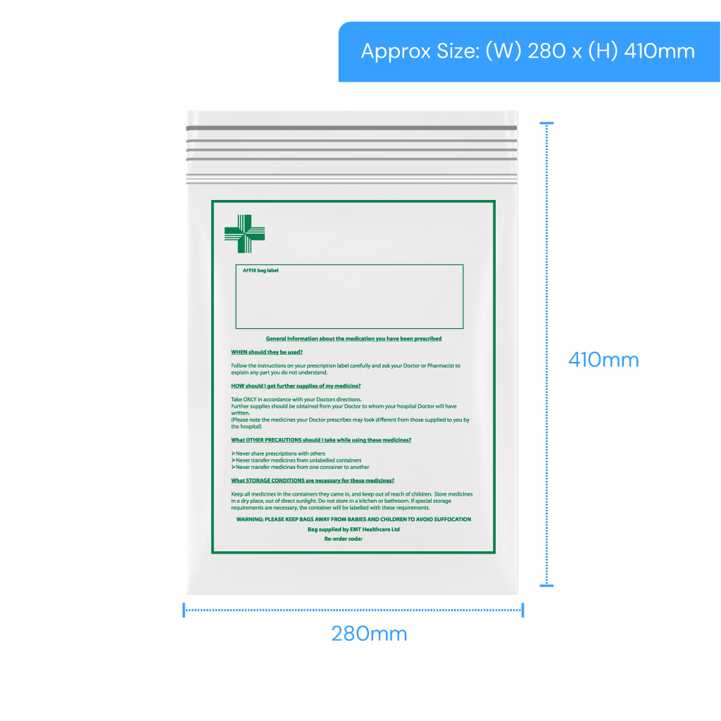 Polygrip Self Seal Bags 280x410mm