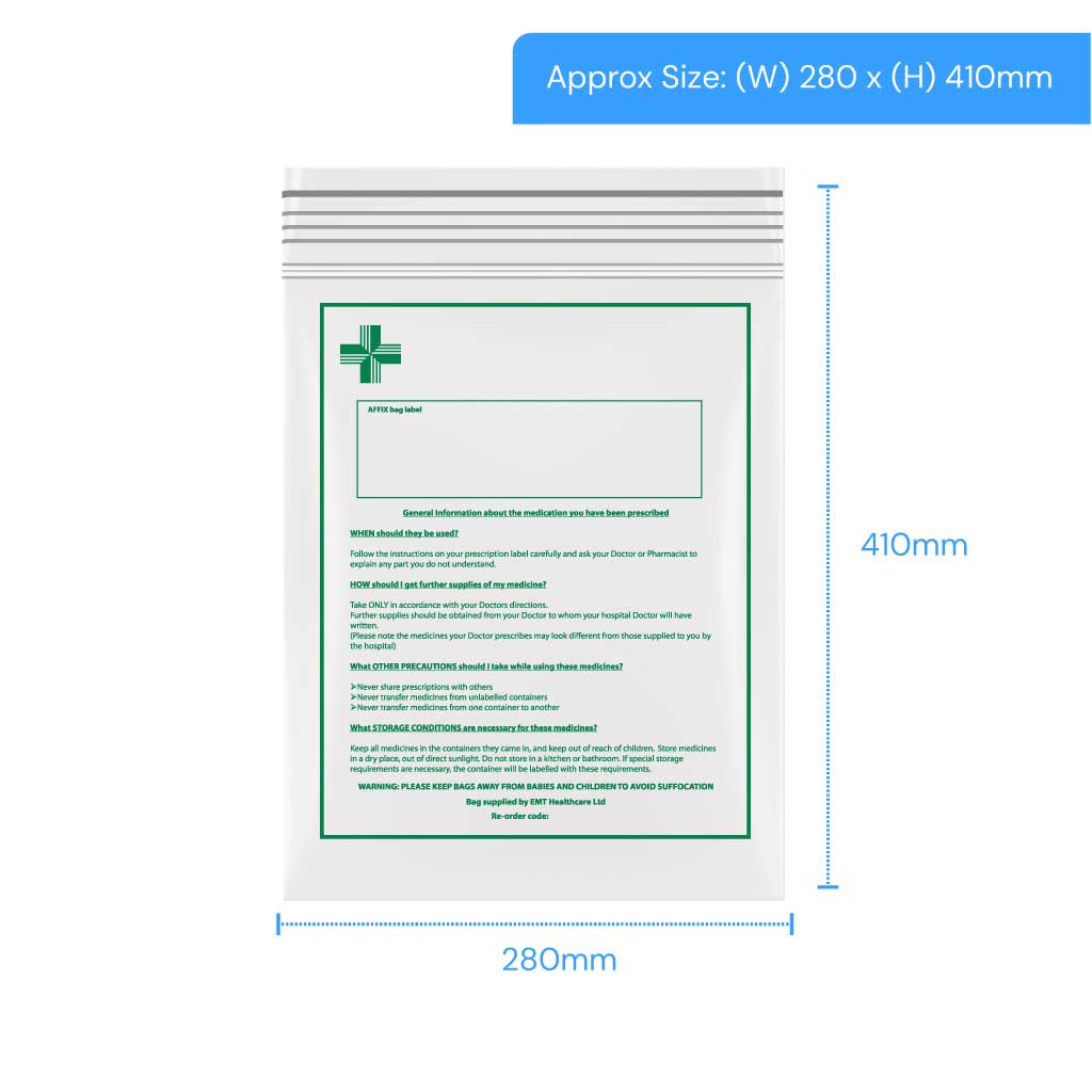 Polygrip Self Seal Bags 280x410mm