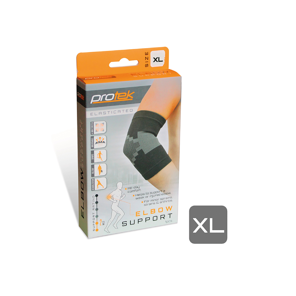 Protek Elasticated Elbow Support - Size Extra Large