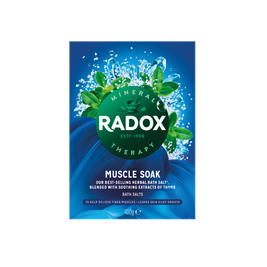 [92210] Radox Bath Salts Muscle Soak 400g