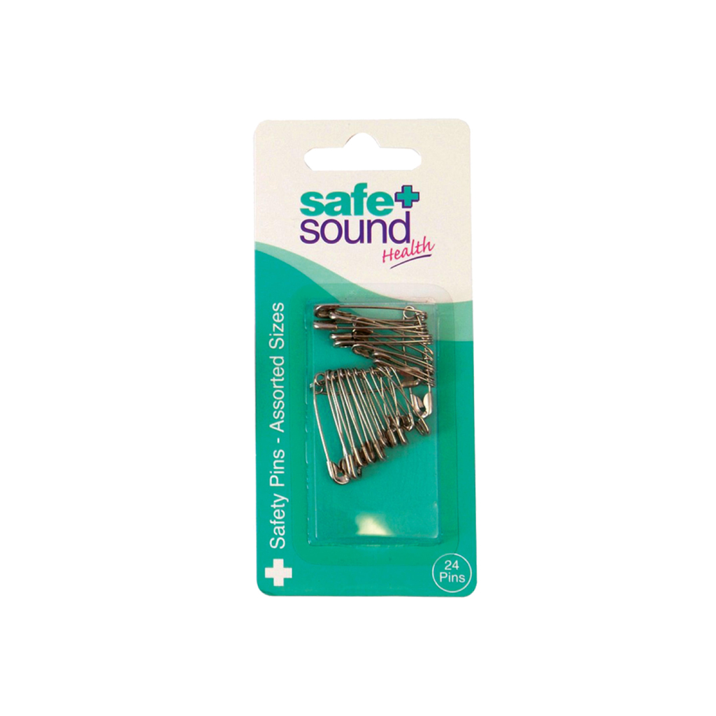 Safe & Sound Nickel Safety Pins – Multi-Purpose Fasteners