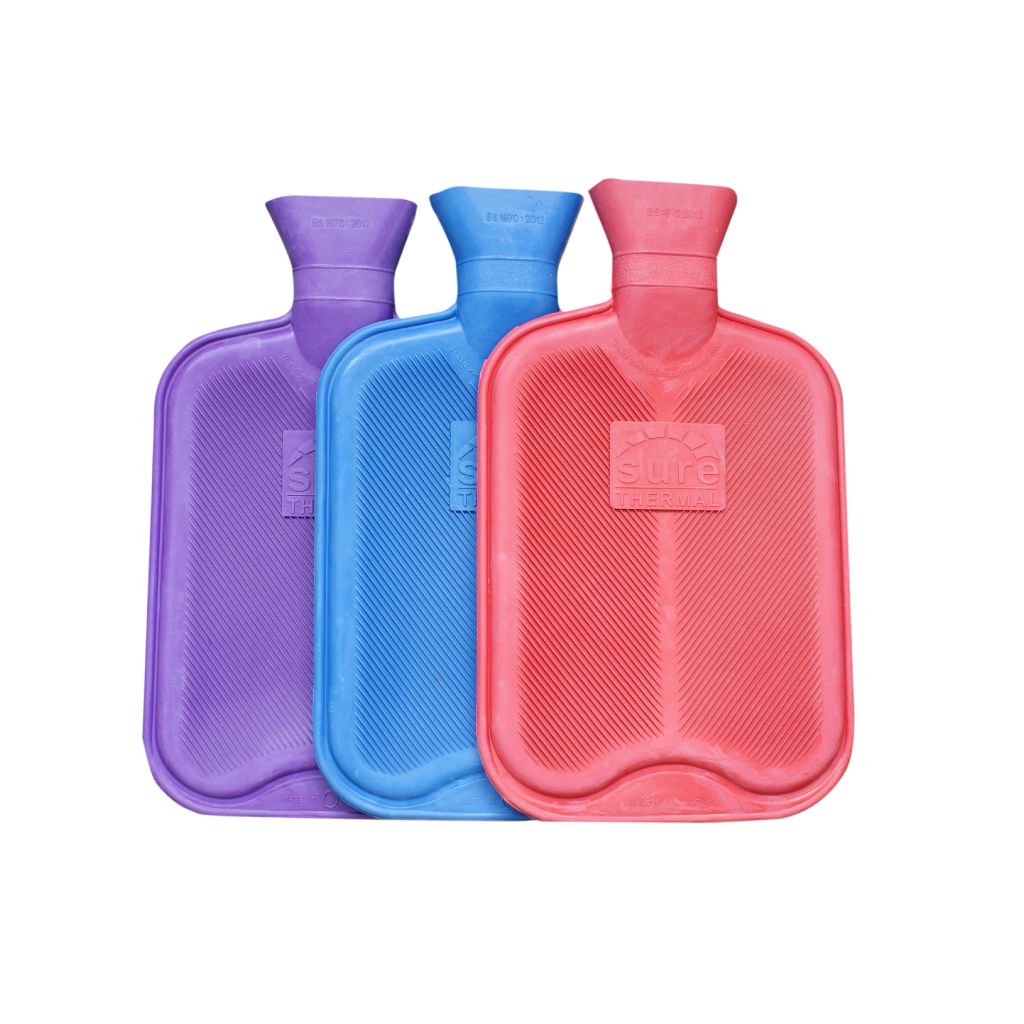 Single Ribbed Hot Water Bottles