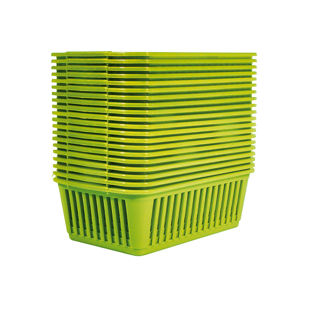[S03S093] Small Baskets Lime Green