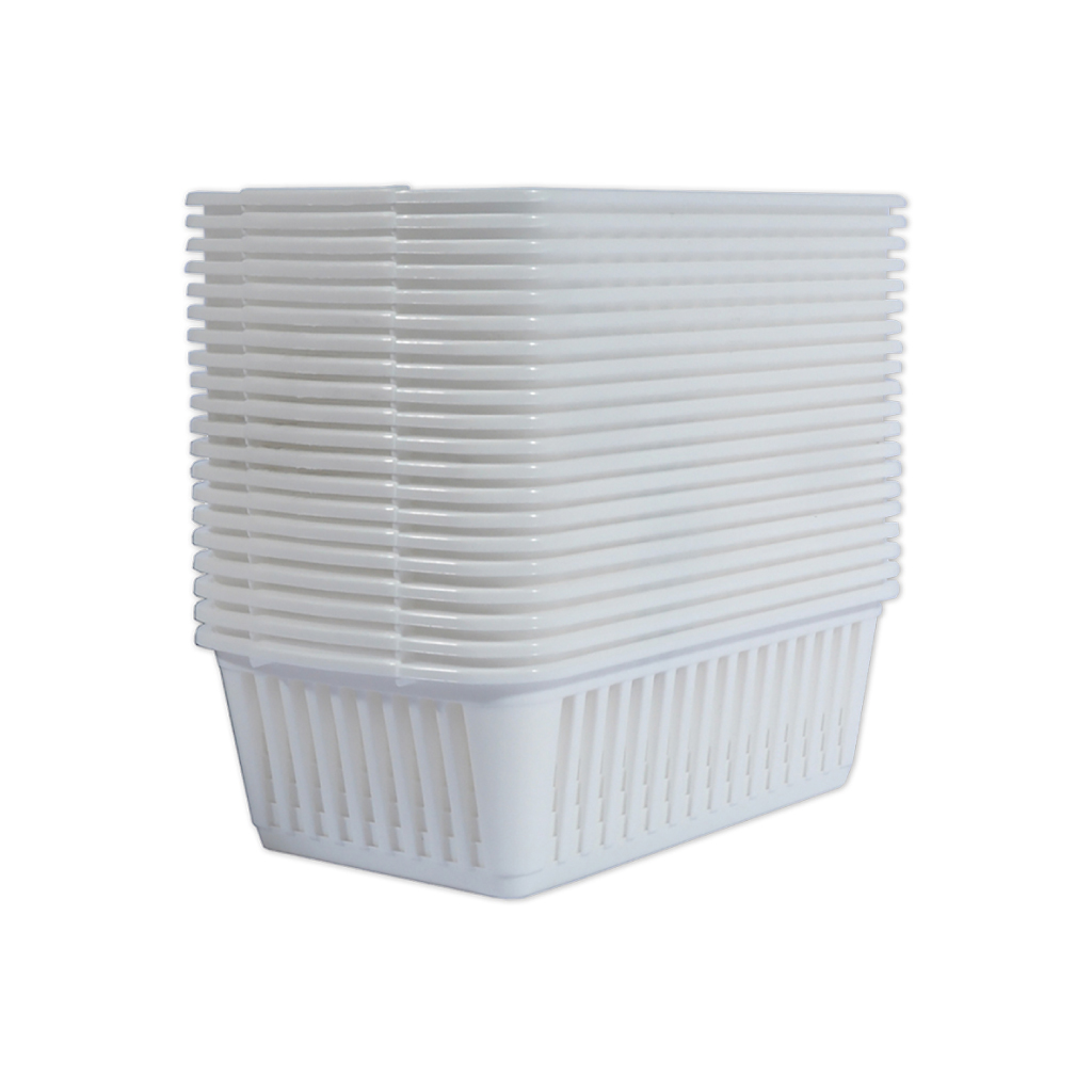 [S03S094] Small Baskets White