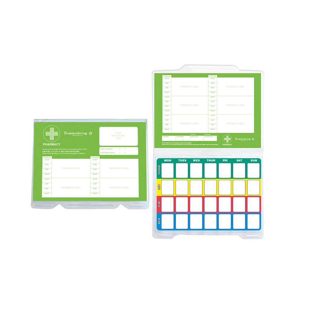 [PBSD002] Superdrug Monitored Dosage System Kit   28 Day (MDS)