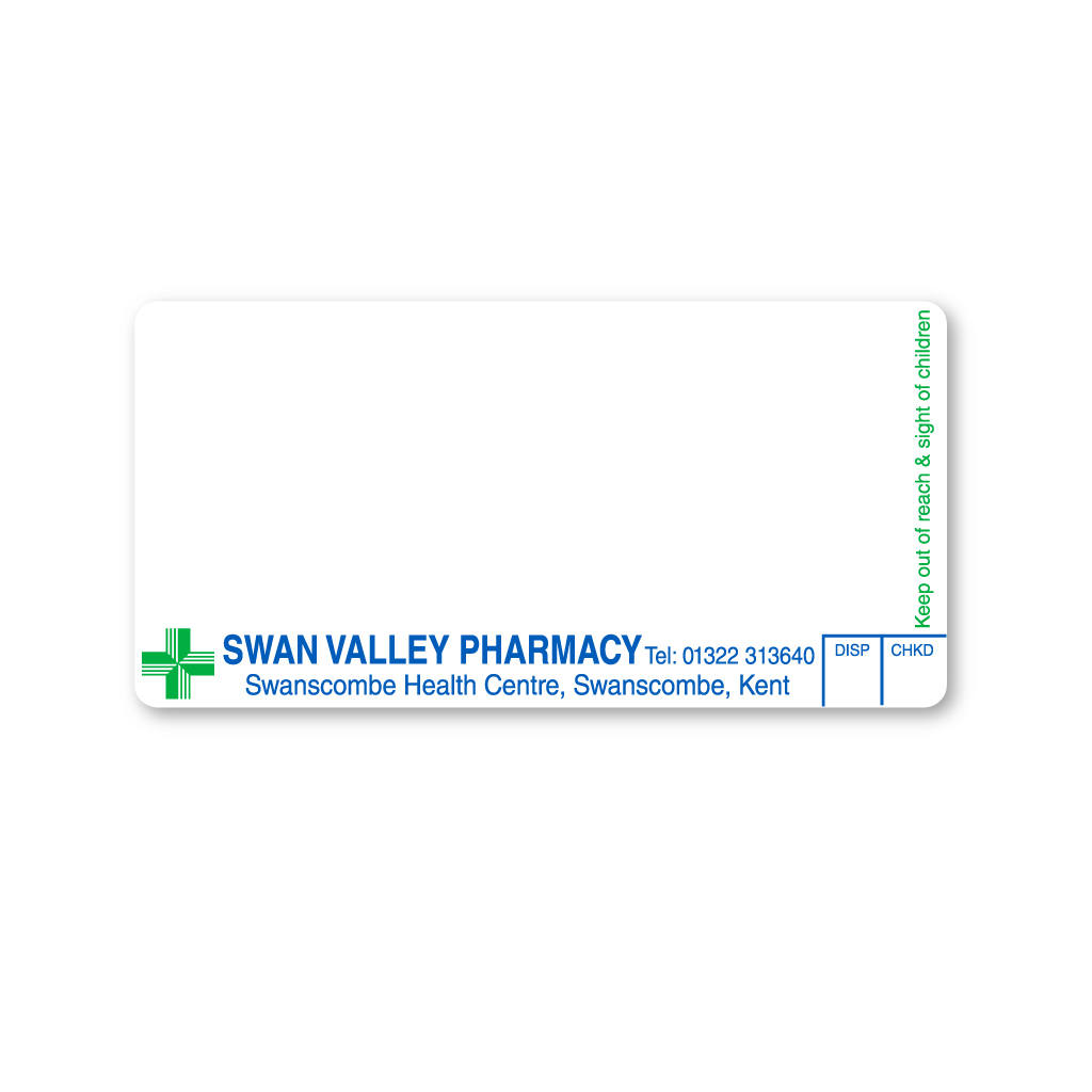 Ackers Chemist Labels Swan Valley 