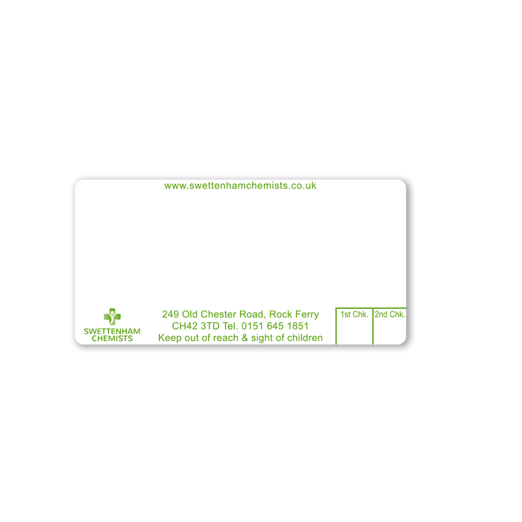 Swettenham Rock Ferry Dispensing Labels