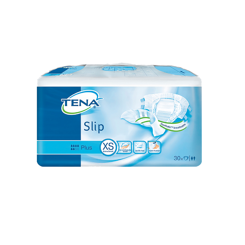 Tena Slip Plus Extra Small 30's