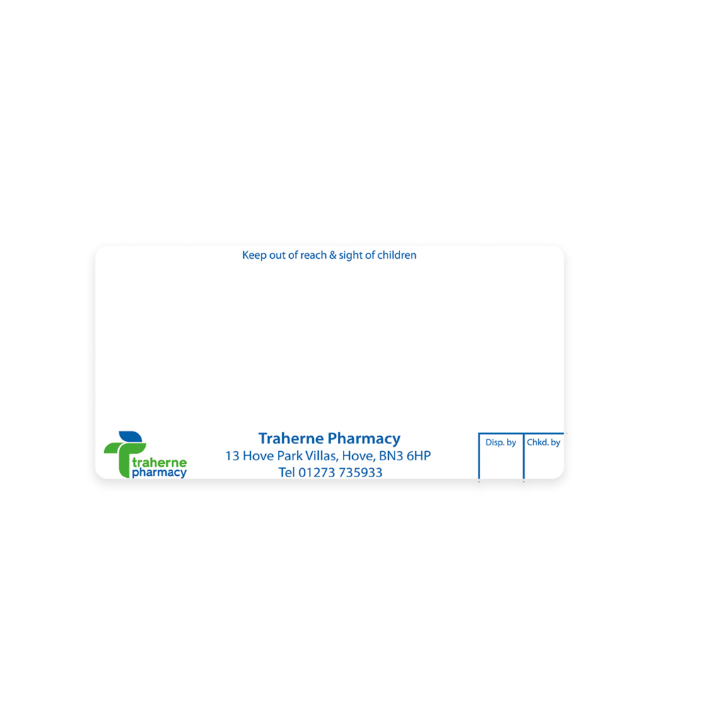 Traherne Pharmacy Dispensing Labels