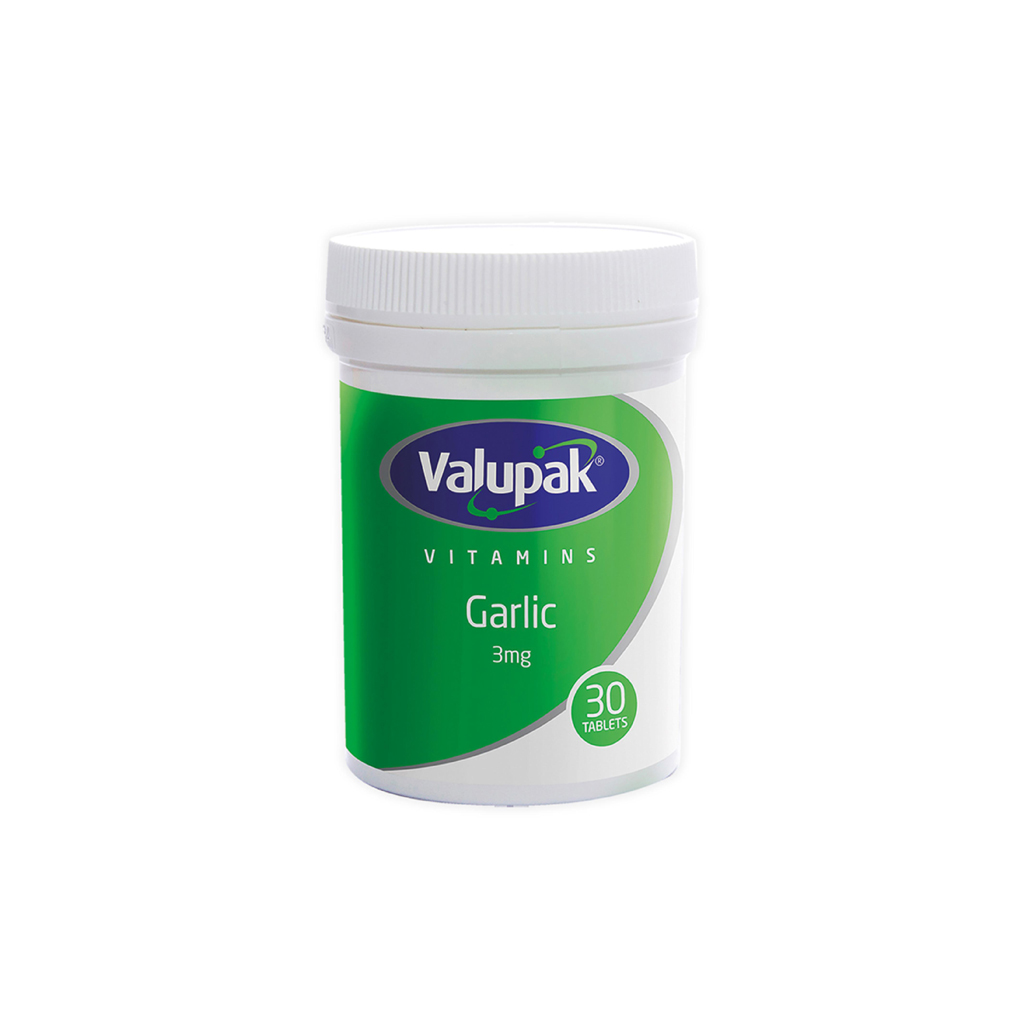 [4035002] Valupak Garlic 3mg 30 Tablets