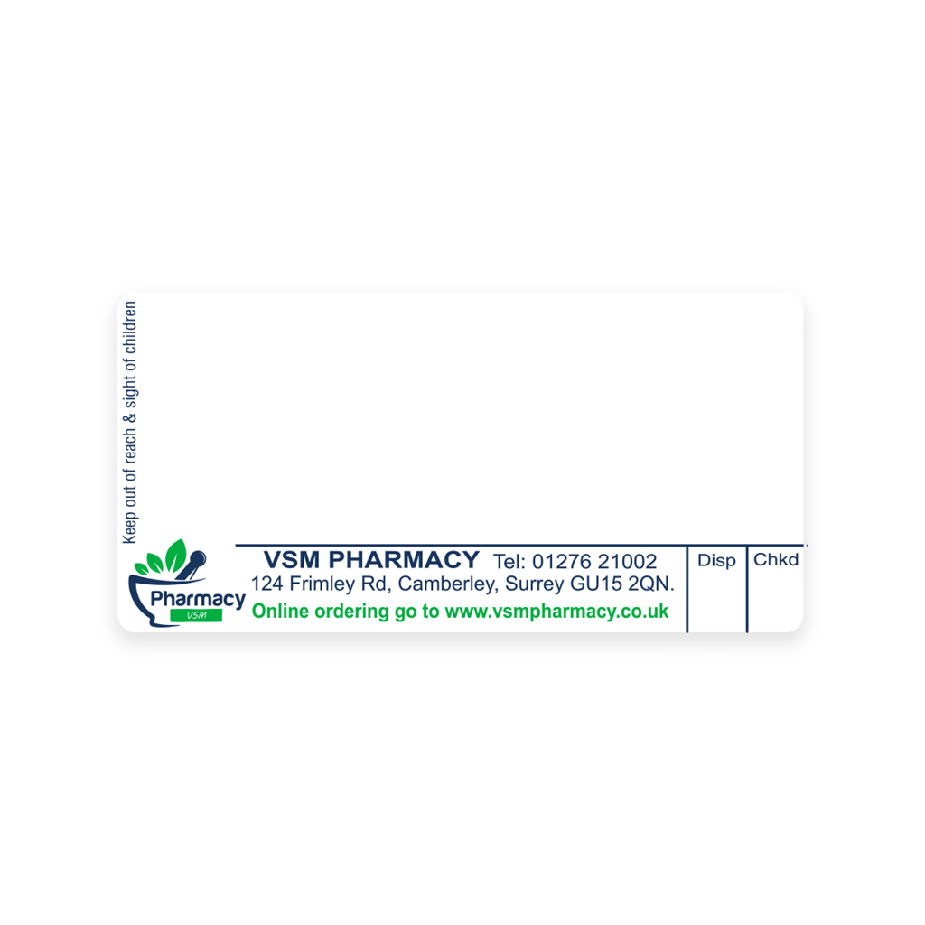 VSM Pharmacy Dispensing Labels