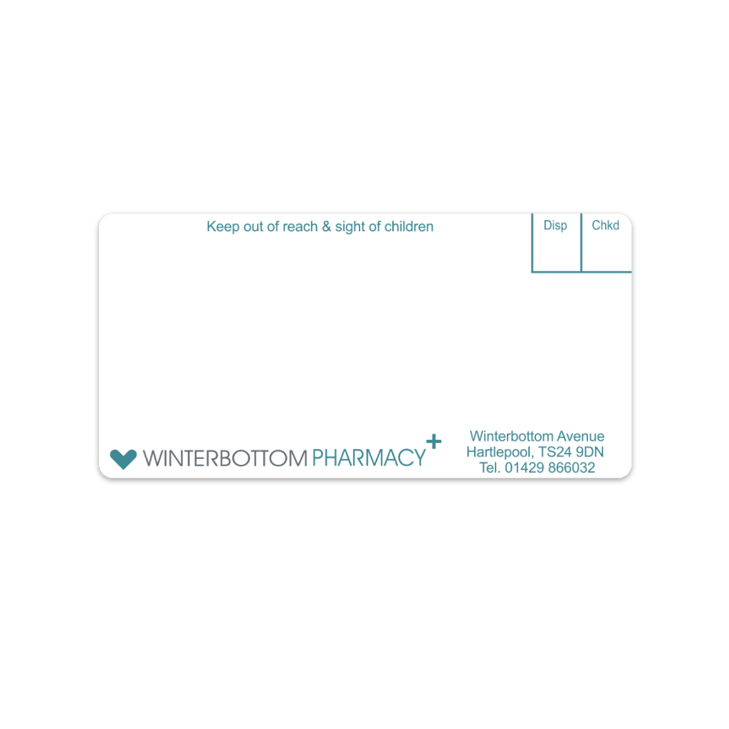 Ascent Group - Winterbottom Pharmacy Labels 