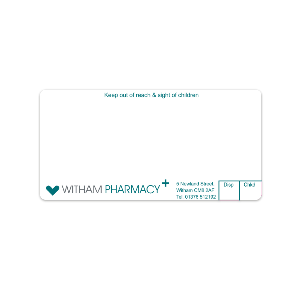 Ascent Group - Witham Pharmacy Labels