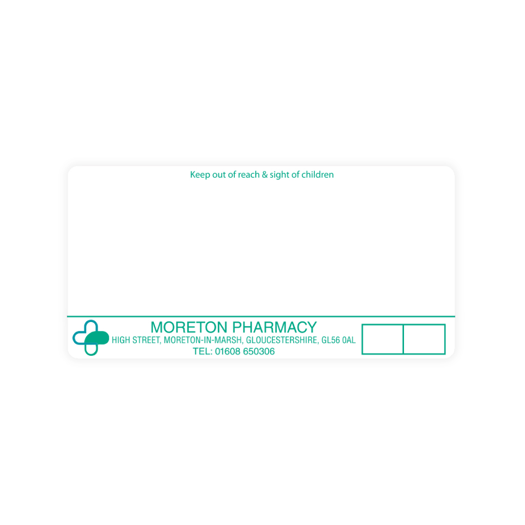 Arsalan Khan Group Moreton Pharmacy Labels