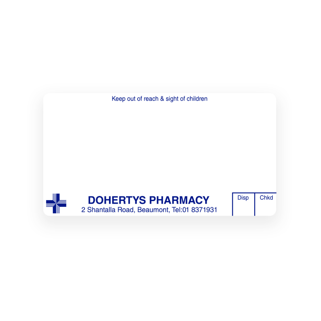 Flynns Pharmacy - Liam Skelly Labels