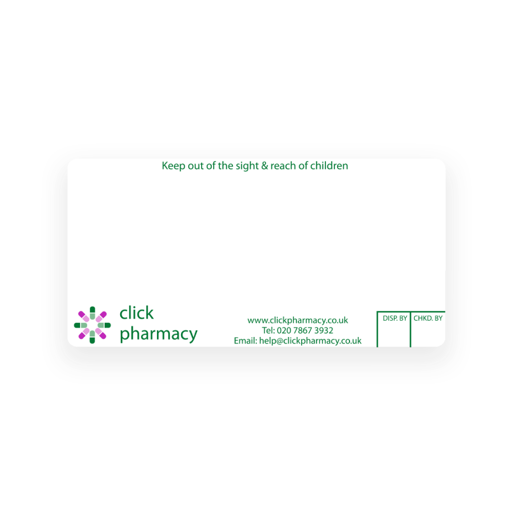 Click Pharmacy Labels