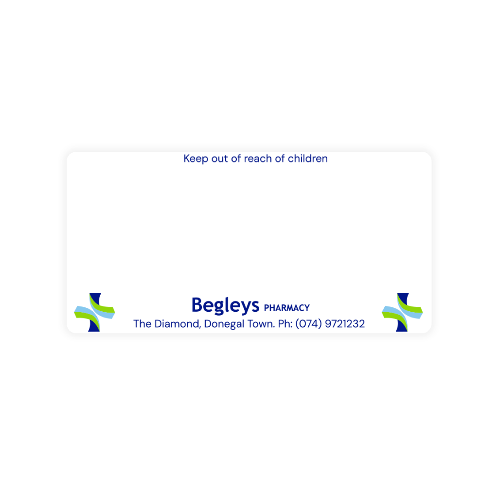 [EMTLS4701] Begleys Pharmacy Liam Skelly Labels