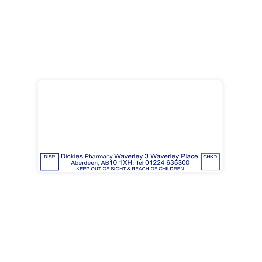 Dickies Waverley Dispensing Labels