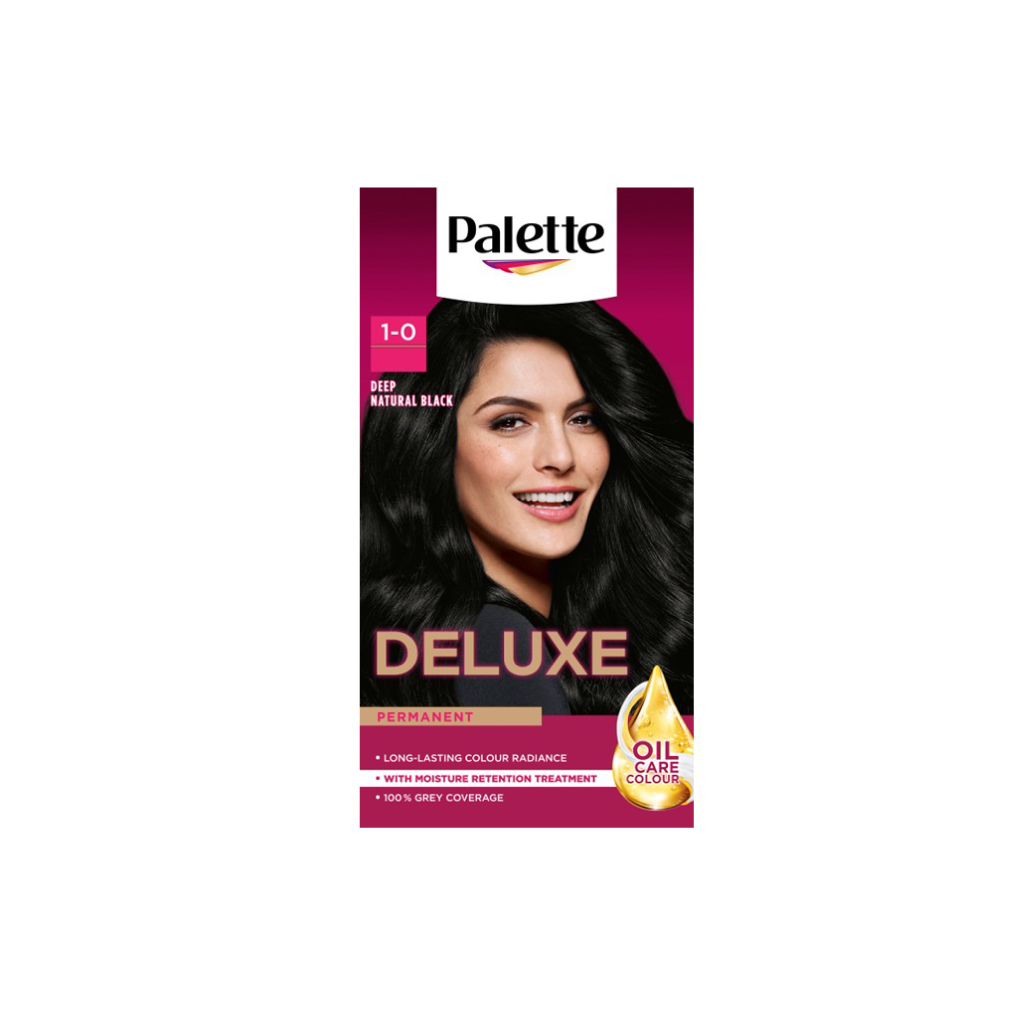 [11750] Palette Deluxe 1 0 Deep Black Hair Dye