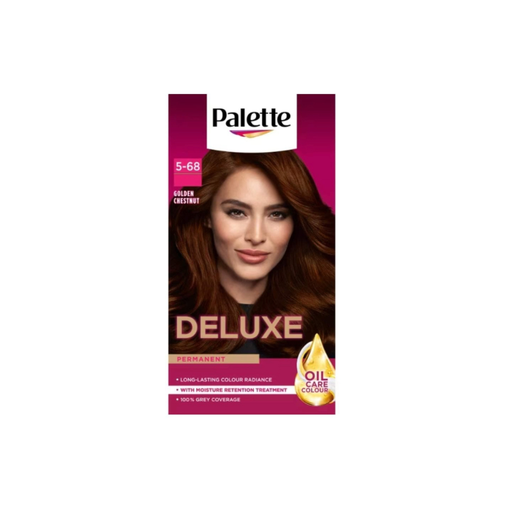 [11755] Palette Deluxe 5 68 Golden Chestnut Hair Dye