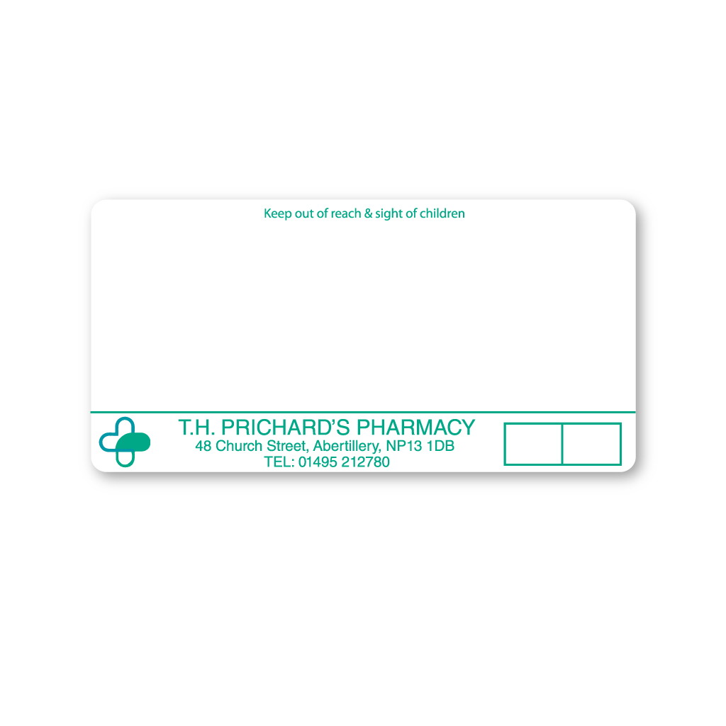 Arsalan Khan Group - T.H Prichard's Pharmacy 48 Church St Labels